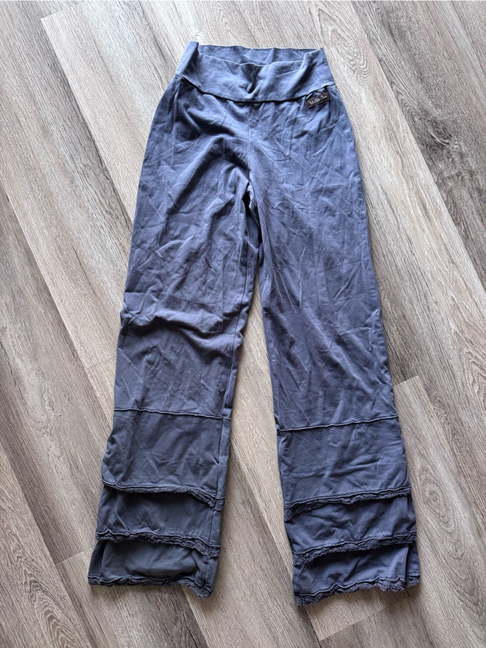 Matilda Jane Slate Gray Ruffle Pants
